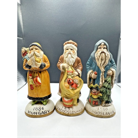 The Unbranded Brand Other - 3 Legend of Santa From Around the World Hungary 1884,Czech 1897, Yugoslavia 1910